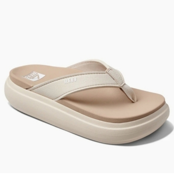 NEW! REEF Cushion Bondi Platform Vintage Sandals Sz 6 NWT - Picture 2 of 9